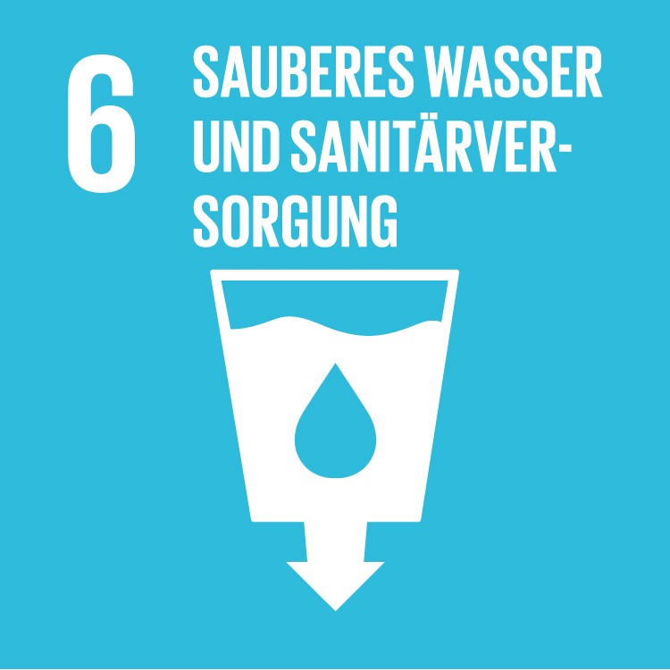 SDG 6 Sauberes Wasser und Sanitärversorgung